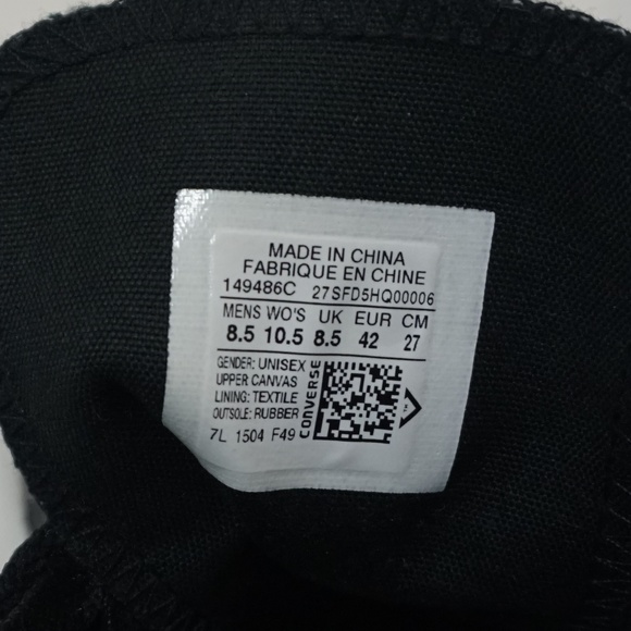 Converse Andy Warhol Chuck Taylor Hi Top Size 8.5 - Picture 4 of 8